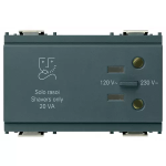 Presa per rasoio 230V grigio SERIE VIMAR IDEA