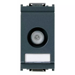 Presa TV-RD-SAT passante grigio SERIE VIMAR LINEA