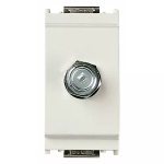 Presa coassiale tipo F femmina bianco SERIE VIMAR LINEA