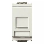 Presa RJ45 Netsafe Cat5e UTP bianco SERIE VIMAR LINEA