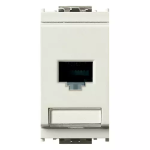 Presa RJ45 Netsafe Cat5e UTP 110 bianco SERIE VIMAR LINEA