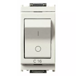 Interruttore MT 1P+N C16 120-230V bianco INTERRUTTORE MAGNETOTERMICO SERIE VIMAR LINEA