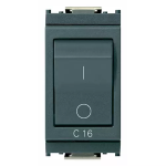 Interruttore MT 1P+N C16 120-230V grigio INTERRUTTORE MAGNETOTERMICO SERIE VIMAR LINEA