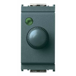 Regolatore 230V 100-500W + push grigio SERIE VIMAR LINEA