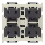 Comando quattro pulsanti KNX bianco SERIE VIMAR LINEA