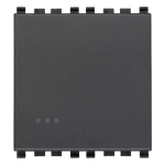 Interruttore 1P 16AX 2M grigio SERIE VIMAR EIKON