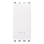 Deviatore 1P 20AX bianco SERIE VIMAR EIKON
