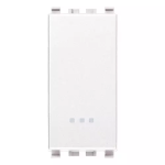 Pulsante 1P NO 10A bianco SERIE VIMAR EIKON