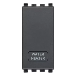 Interruttore 2P 20AX WATER/HEATER grigio SERIE VIMAR EIKON