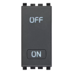 Interruttore 2P 20AX grigio SERIE VIMAR EIKON