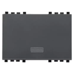Tasto 3M con diffusore grigio SERIE VIMAR EIKON
