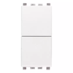 Due pulsanti indipend. NO+NO 10A bianco SERIE VIMAR EIKON