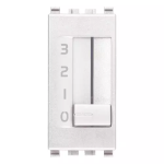 Commutatore a slitta 1P 6(2)A bianco SERIE VIMAR EIKON