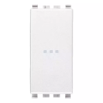 Deviatore 1P 16AX assiale bianco SERIE VIMAR EIKON