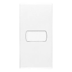 Tasto 1M personalizzabile assiale bianco SERIE VIMAR EIKON