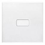 Tasto 2M personalizzabile assiale bianco SERIE VIMAR EIKON