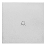 Tasto 2M simbolo luce assiale Next SERIE VIMAR EIKON