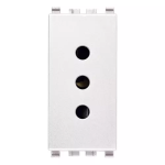 Presa 2P+T 10A P11 bianco SERIE VIMAR EIKON