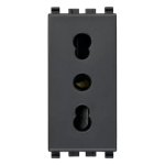Presa 2P+T 16A P17/11 grigio SERIE VIMAR EIKON