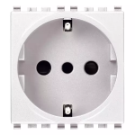 Presa 2P+T 16A P30 bianco SERIE VIMAR EIKON