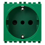 Presa 2P+T 16A P30 verde SERIE VIMAR EIKON