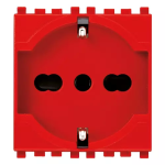 Presa 2P+T 16A universale rosso SERIE VIMAR EIKON