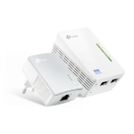 KIT POWERLINE 2PZ CON WIFI AV600 POWERLINE EXTENDER TL-WPA4220