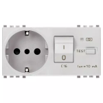 Presa 2P+T 16A P30 intb+MTDiff C16 Next INTERBLOCCATA MAGNETOTERMICO DIFFERENZIALE SERIE VIMAR EIKON