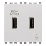 Unità alimentazione USB 5V 2,1A 2M Next SERIE VIMAR EIKON
