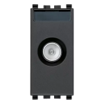 Presa TV-RD-SAT passante grigio SERIE VIMAR EIKON