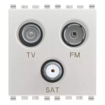 Presa TV-FM-SAT diretta 3 uscite Next SERIE VIMAR EIKON