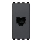 Presa RJ11 6/4 grigio SERIE VIMAR EIKON
