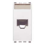 Presa RJ45 Netsafe Cat5e UTP bianco SERIE VIMAR EIKON