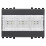 Lamp. emergenza LED 3M 120-230V grigio SERIE VIMAR EIKON