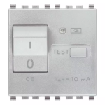 Interruttore MTDiff. 1P+N C6 10mA Next MAGNETOTERMICO DIFFERENZIALE SERIE VIMAR EIKON