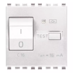 Interruttore MT Diff 1P+N C16 6mA bianco MAGNETOTERMICO DIFFERENZIALE SERIE VIMAR EIKON