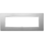 Placca Classic 7M argento matt SERIE VIMAR EIKON