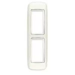 Placca Round 2M pannelli bianco artico SERIE VIMAR EIKON
