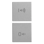 Due mezzi tasti 1M ON/OFF volume Next SERIE VIMAR EIKON