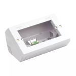 Scatola da tavolo 4M bianco SERIE VIMAR EIKON