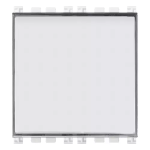Pulsante targhetta 1P NO 10A ANTIBATTERICO BIANCO SERIE VIMAR ARKÈ