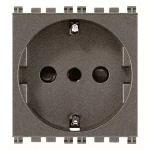 Presa 2P+T 16A P30 Metal SERIE VIMAR ARKÈ
