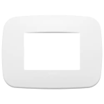Placca Round 3M polar matt total look SERIE VIMAR ARKÈ ROUND