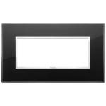 Placca 5M BS nero diamante CRISTALLO SERIE VIMAR EIKON EVO