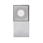 PULSANTE 1P NA 10A+ PIASTRINA DOMUS 1M AVE