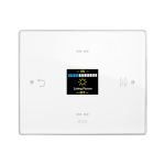 ROOM CONTROLLER KNX VETRO BIANCO AVE