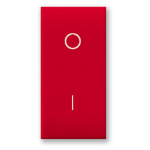 INTERRUTTORE 2P 20AX ROSSO S44 1M AVE