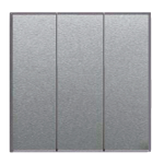 TRIPLO INTERRUTTORE 1P 20AX ALLUMIA 2M AVE