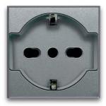 PRESA SCHUKO BIPASSO 10/16A ALLUMIA 2M AVE