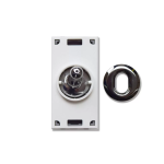 PULSANTE LEVETTA CROMO 1P NA 10A 1M AVE